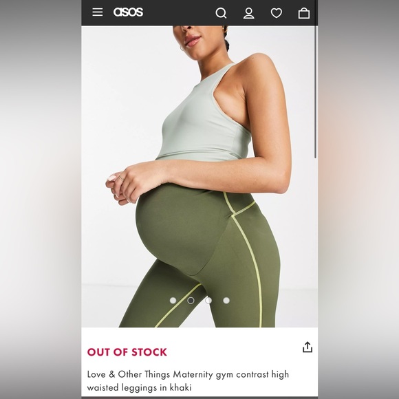 Maternity Gym Leggings Asos